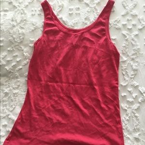 Pink Gap Tank Top